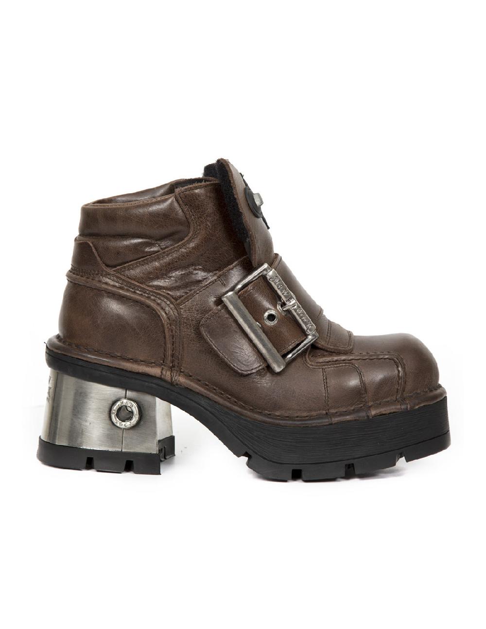 new rock ANKLE BOOT METALLIC M-1514-C2