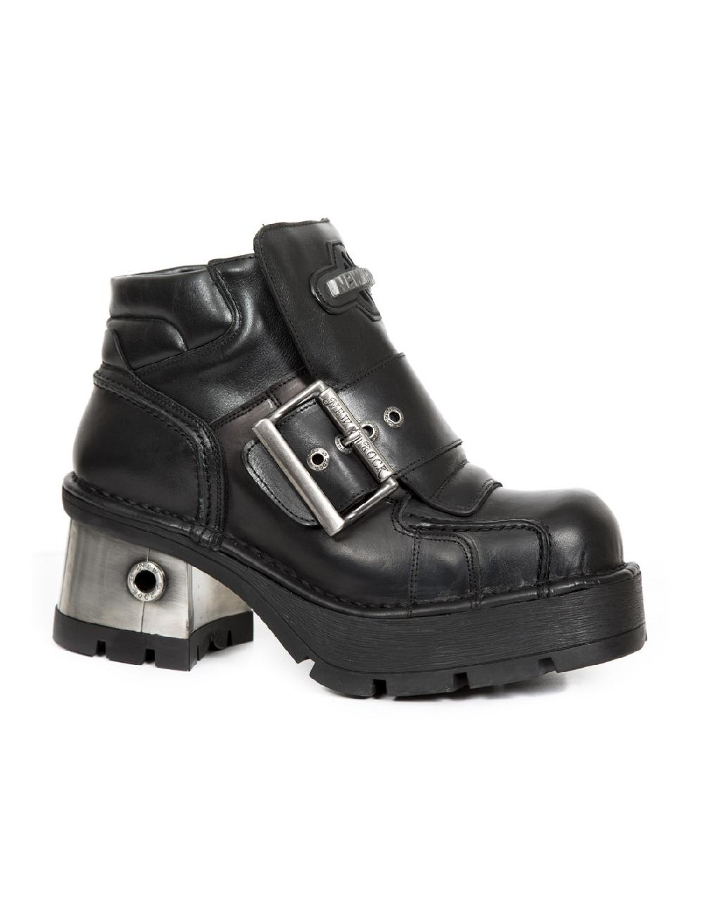 new rock ANKLE BOOT METALLIC M-1514-C3