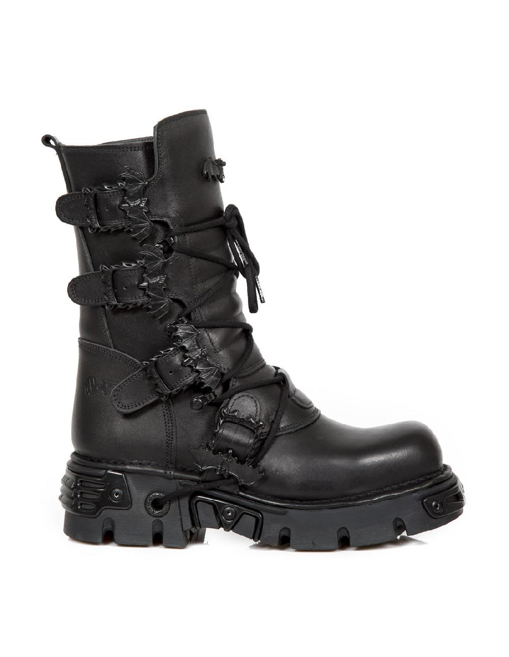 new rock ANKLE BOOT METALLIC M-1520-C2