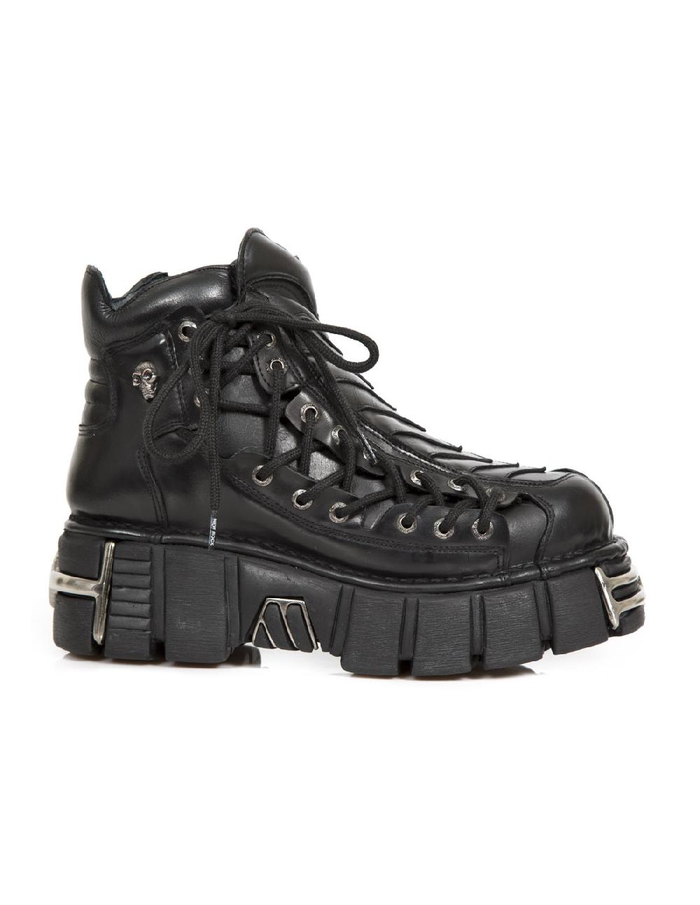 new rock ANKLE BOOT METALLIC M-192-C2