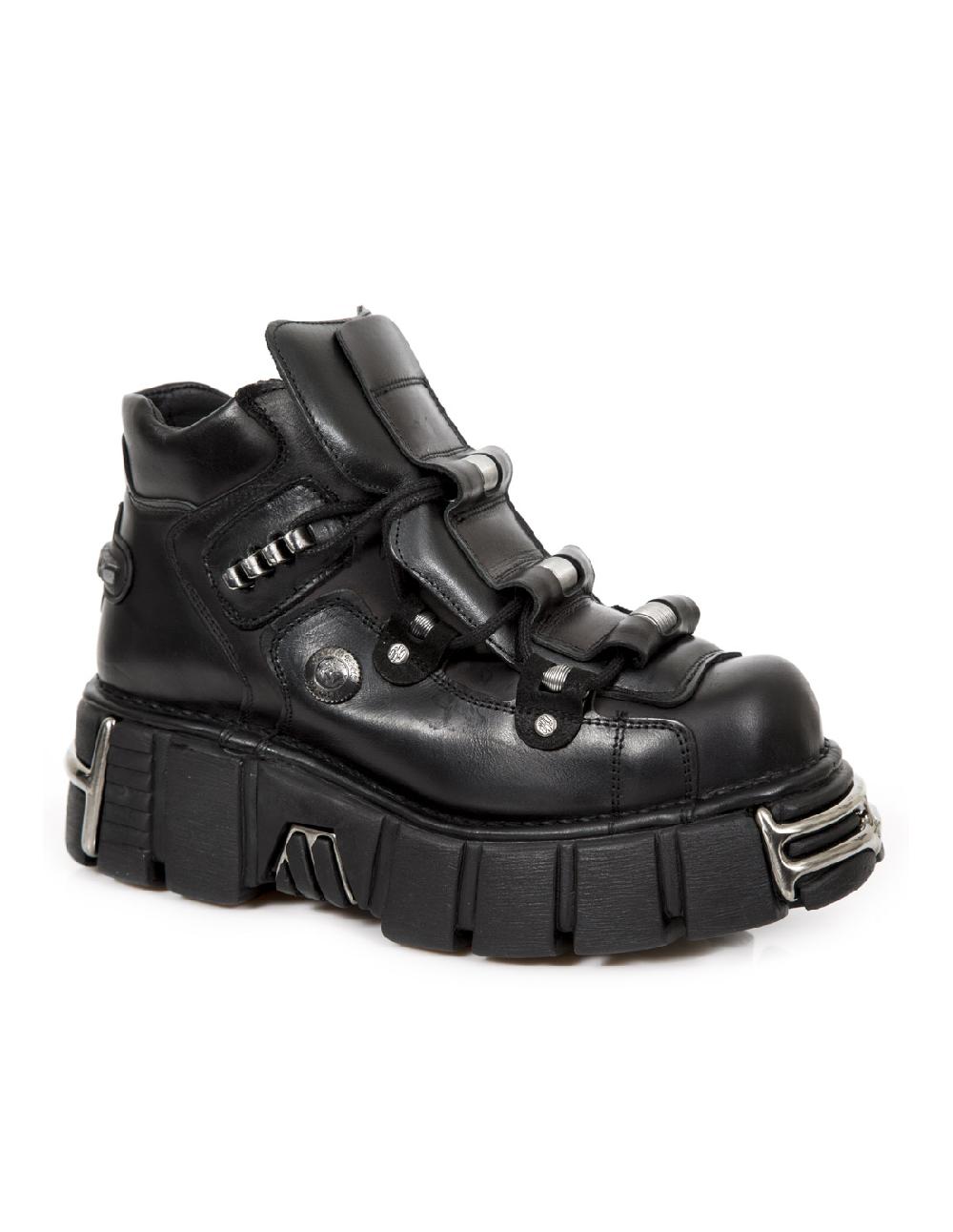 new rock ANKLE BOOT METALLIC M-215-S3