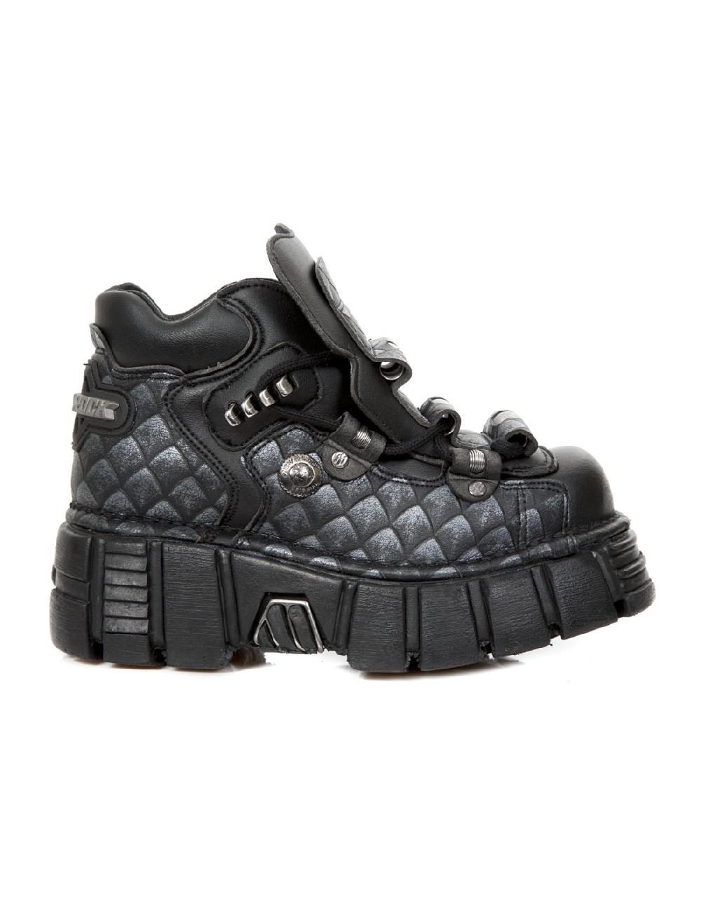 New Rock ANKLE BOOT METALLIC M-215-V1