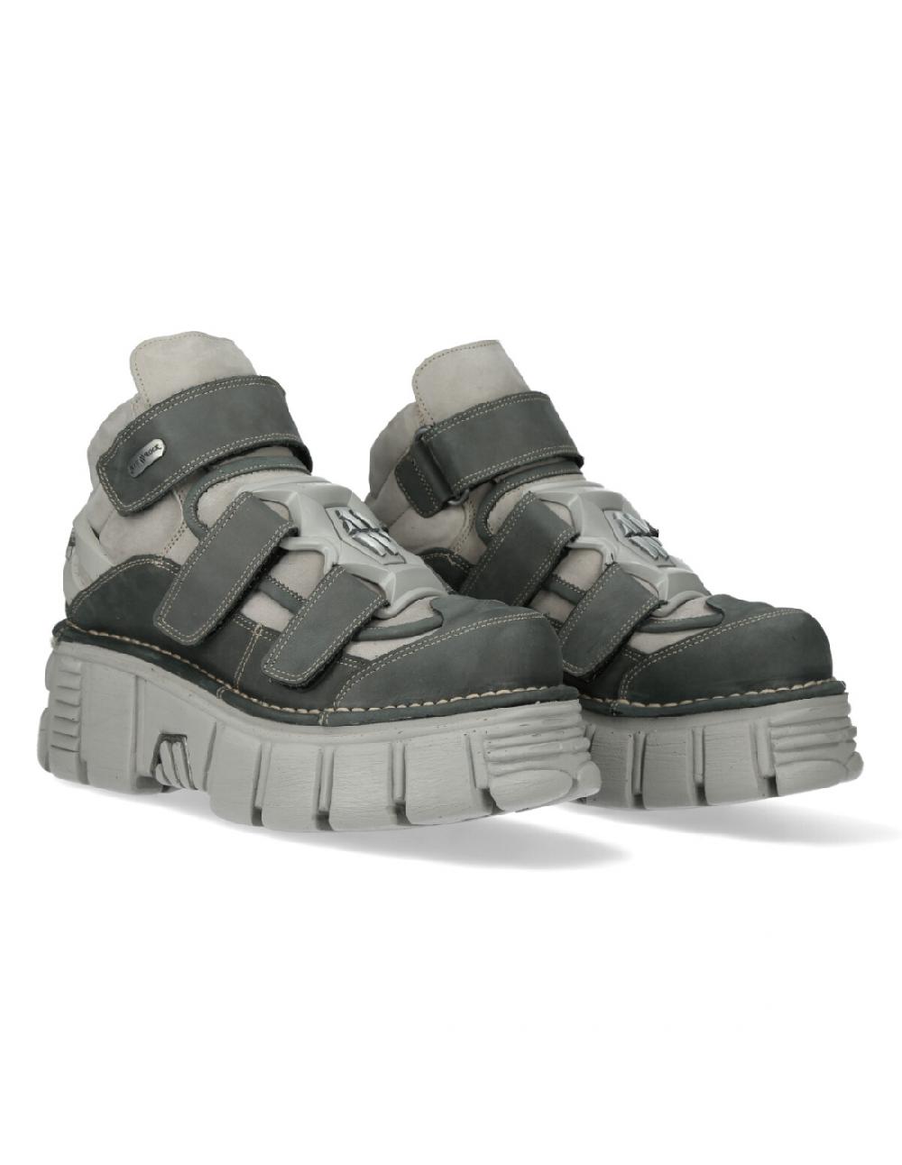 new rock ANKLE BOOT METALLIC M-285-S17