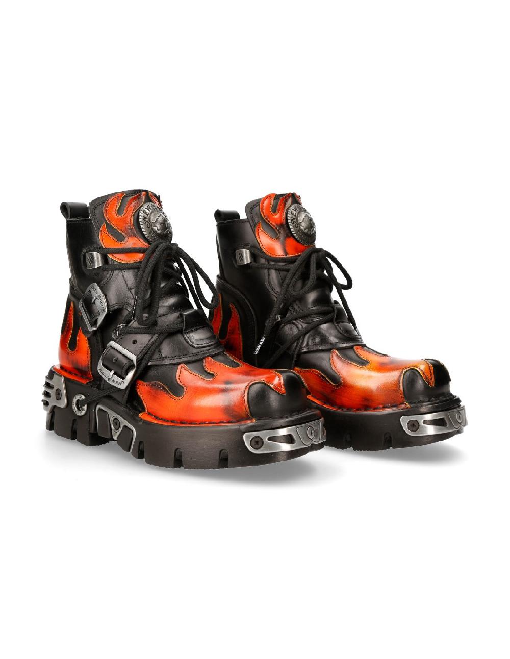 new rock ANKLE BOOT METALLIC M-288-S1