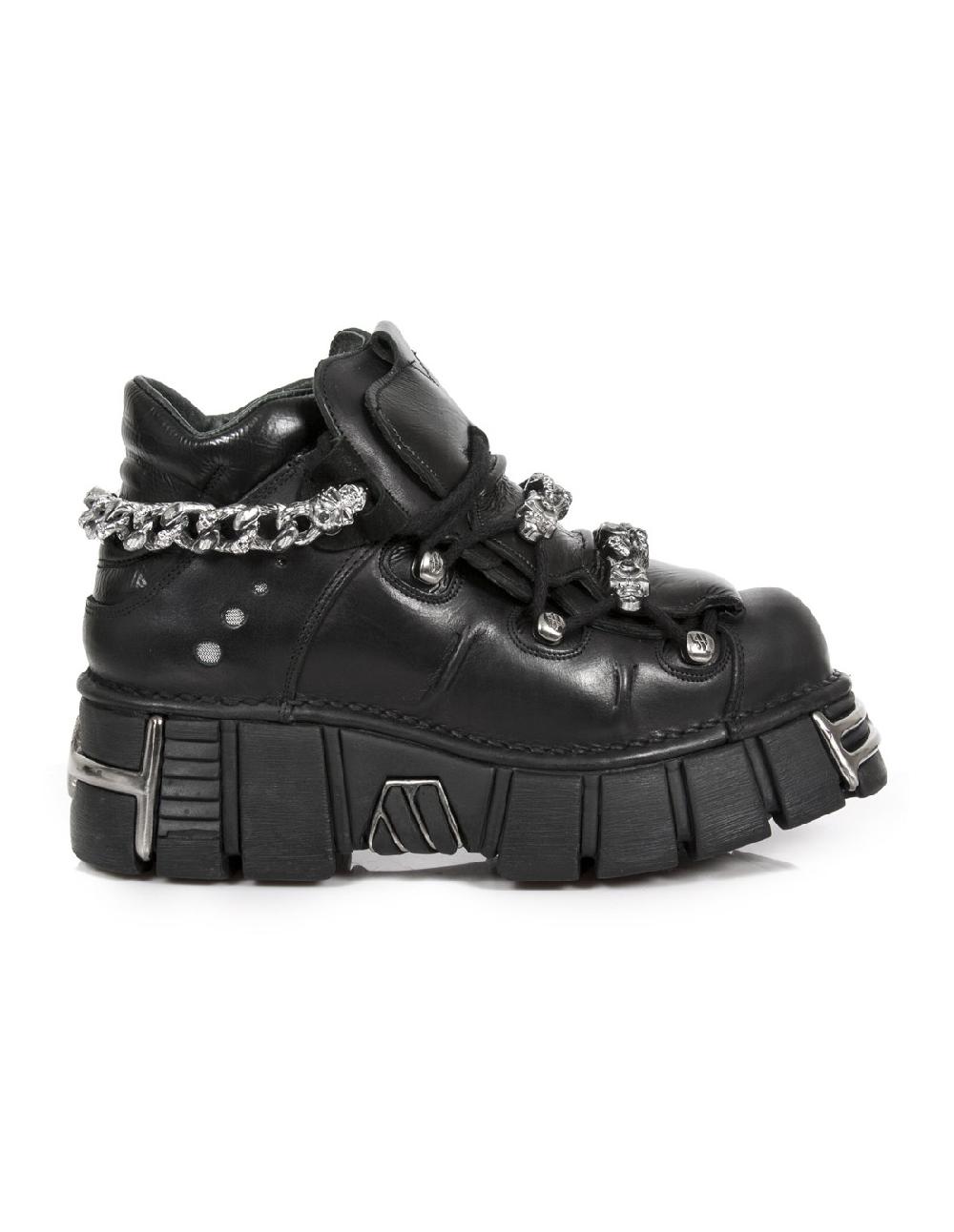 New Rock ANKLE BOOT METALLIC M-616-C1