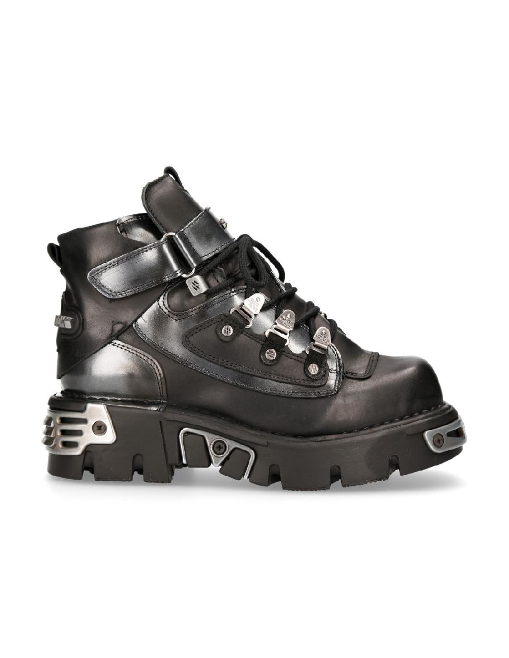 New Rock ANKLE BOOT METALLIC M-654-C2