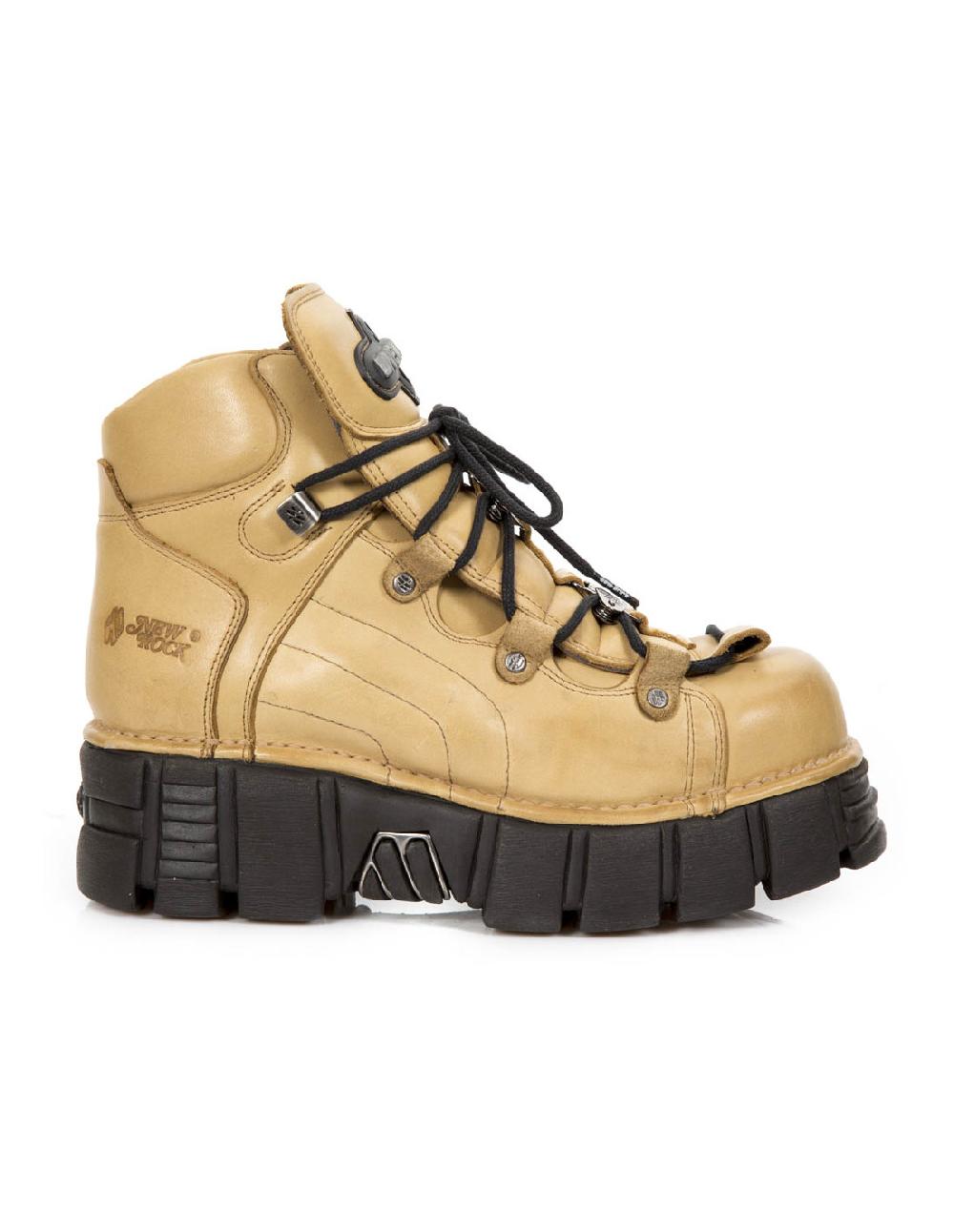 new rock ANKLE BOOT METALLIC M-756-C3