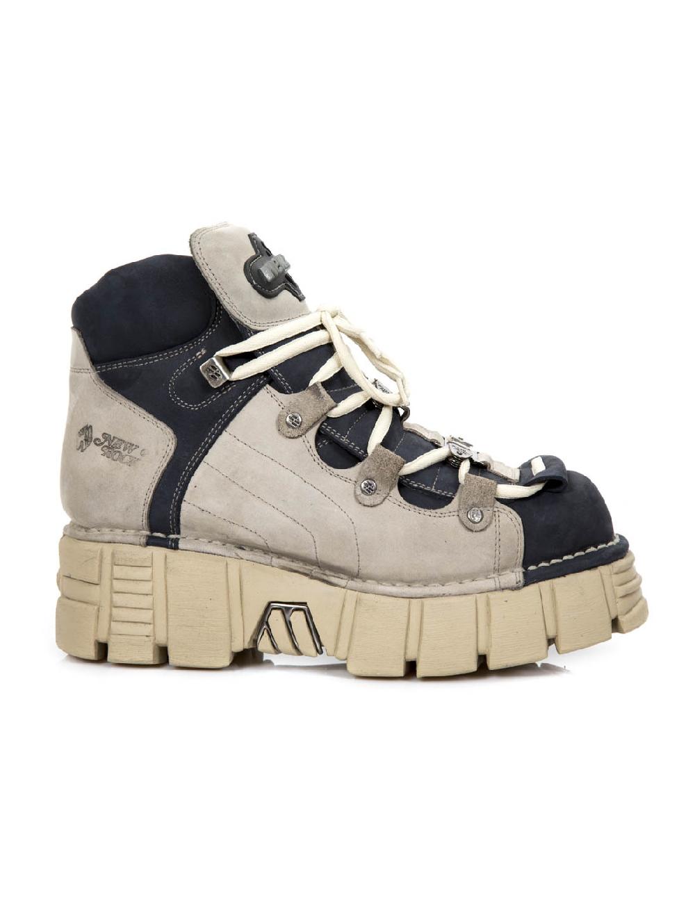 new rock ANKLE BOOT METALLIC M-756-C4