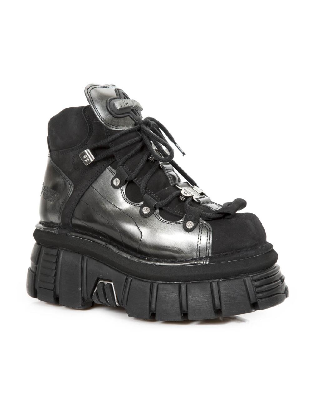 New Rock ANKLE BOOT METALLIC M-756-C6