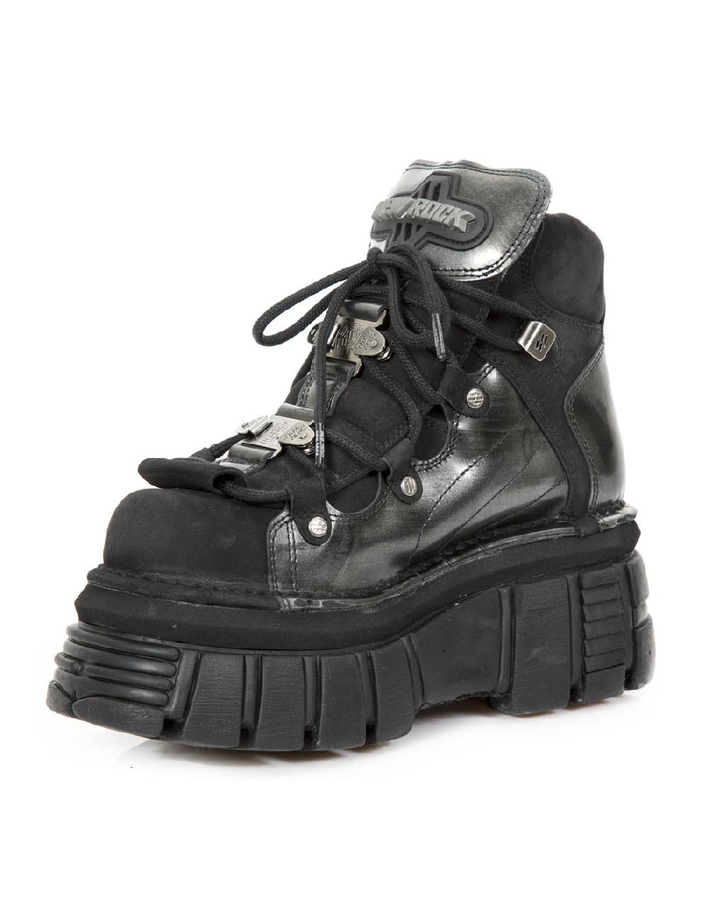 New Rock ANKLE BOOT METALLIC M-756-C6