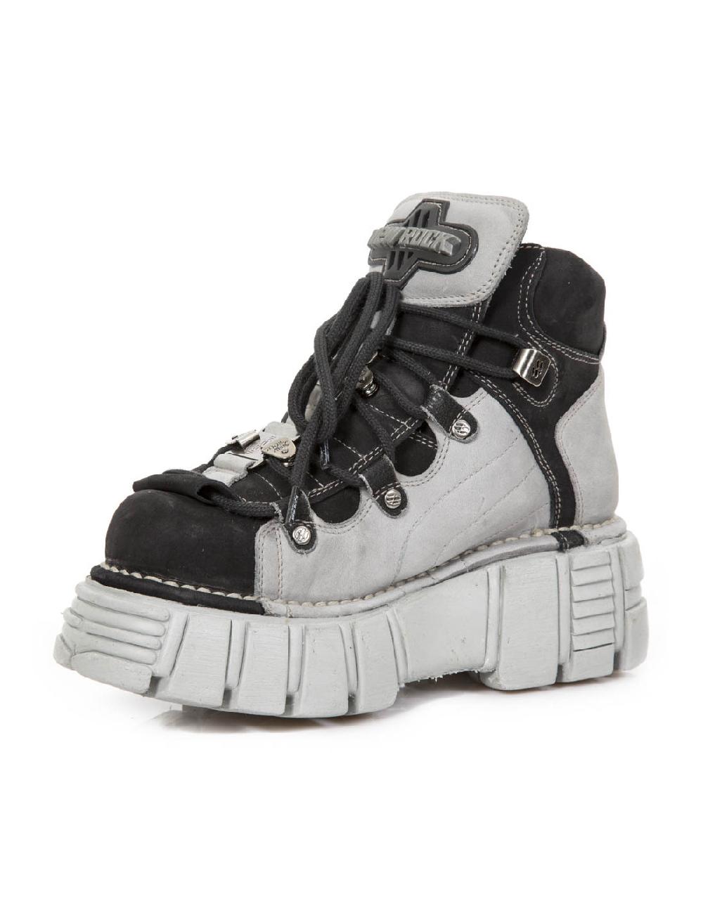 New Rock ANKLE BOOT METALLIC M-756-C7