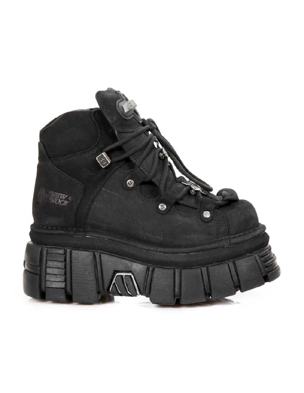 new rock ANKLE BOOT METALLIC M-756-C8