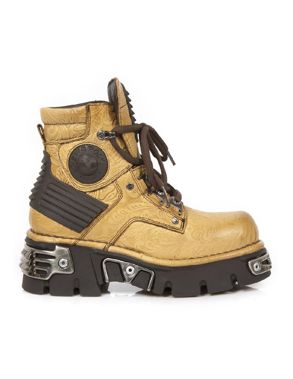 New Rock ANKLE BOOT METALLIC M-924-C2