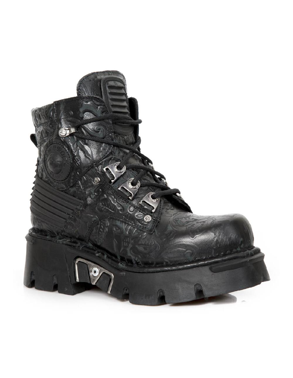 New Rock ANKLE BOOT METALLIC M-924-C3