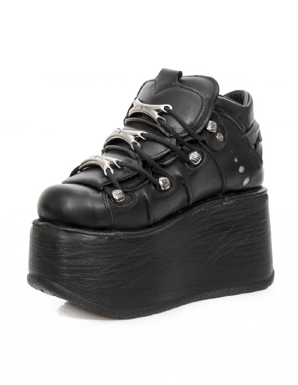 New Rock ANKLE BOOT METALLIC M-EP106-S1