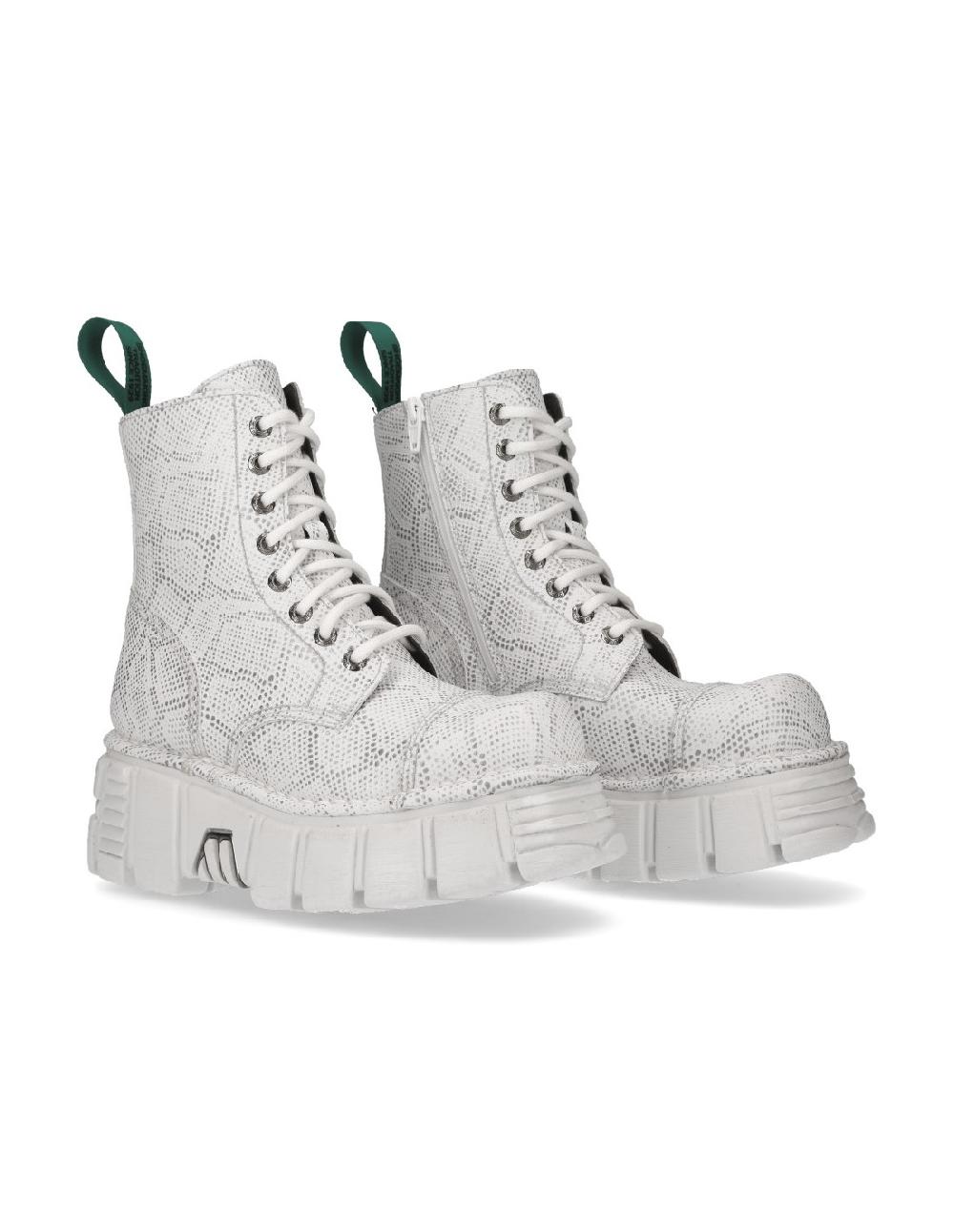 new rock ANKLE BOOT METALLIC M-MILI083C-V10