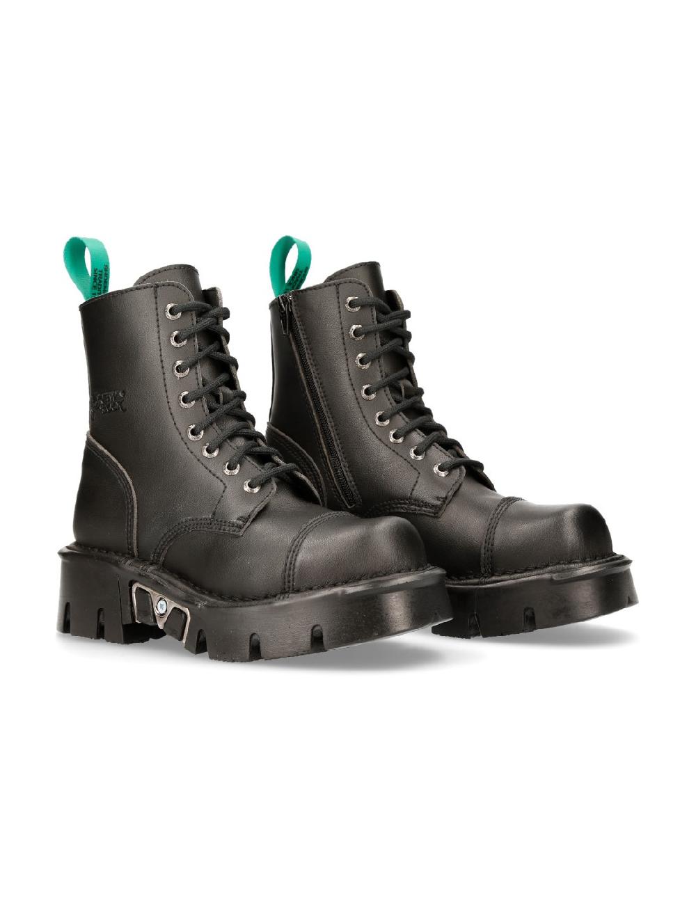 new rock ANKLE BOOT METALLIC M-MILI083C-V4