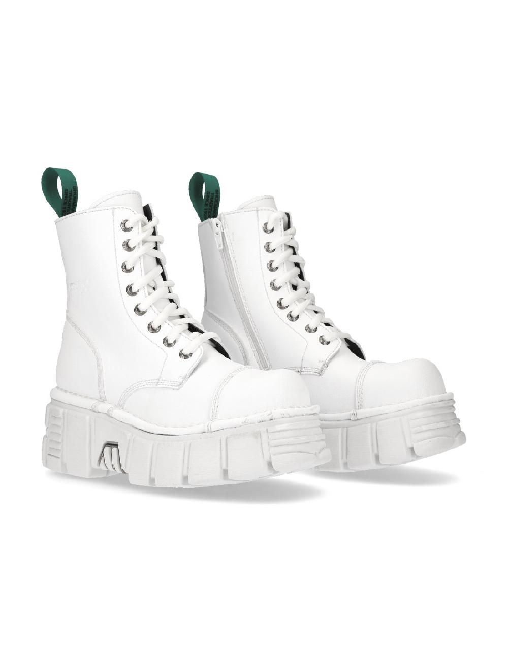 new rock ANKLE BOOT METALLIC M-MILI083C-V5