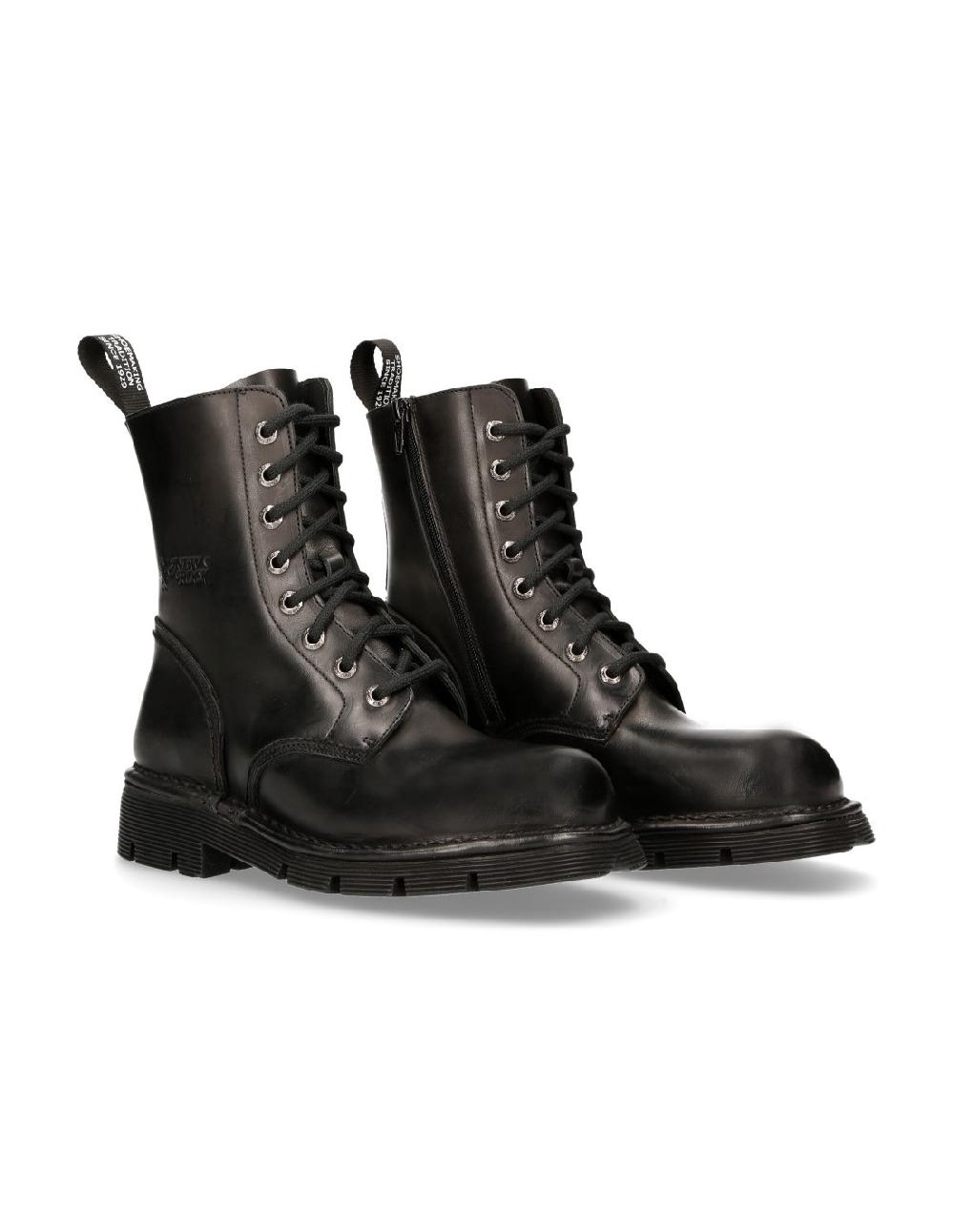 new rock ANKLE BOOT METALLIC M-NEWMILI084C-C2