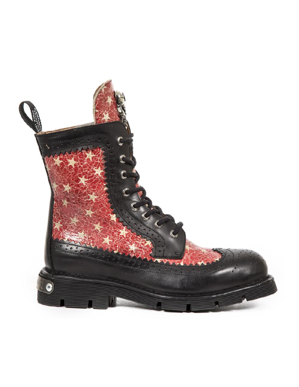 new rock ANKLE BOOT METALLIC M-NEWMILI110-C10