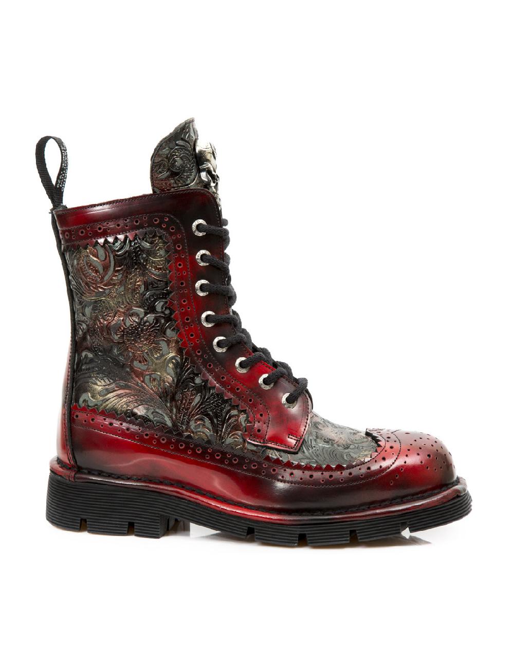 new rock ANKLE BOOT METALLIC M-NEWMILI110-C3