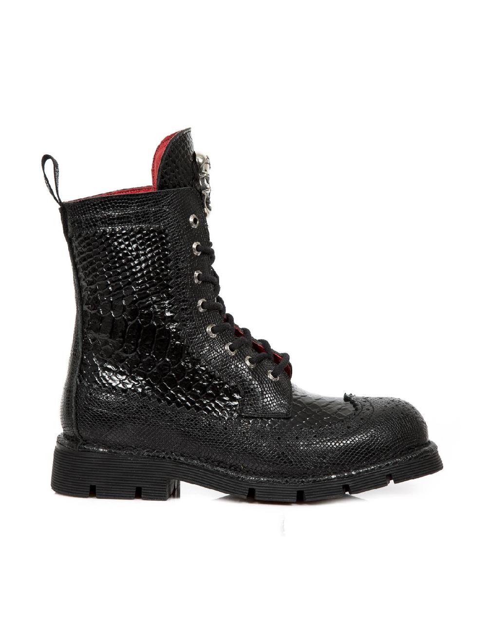 New Rock ANKLE BOOT METALLIC M-NEWMILI110-C9