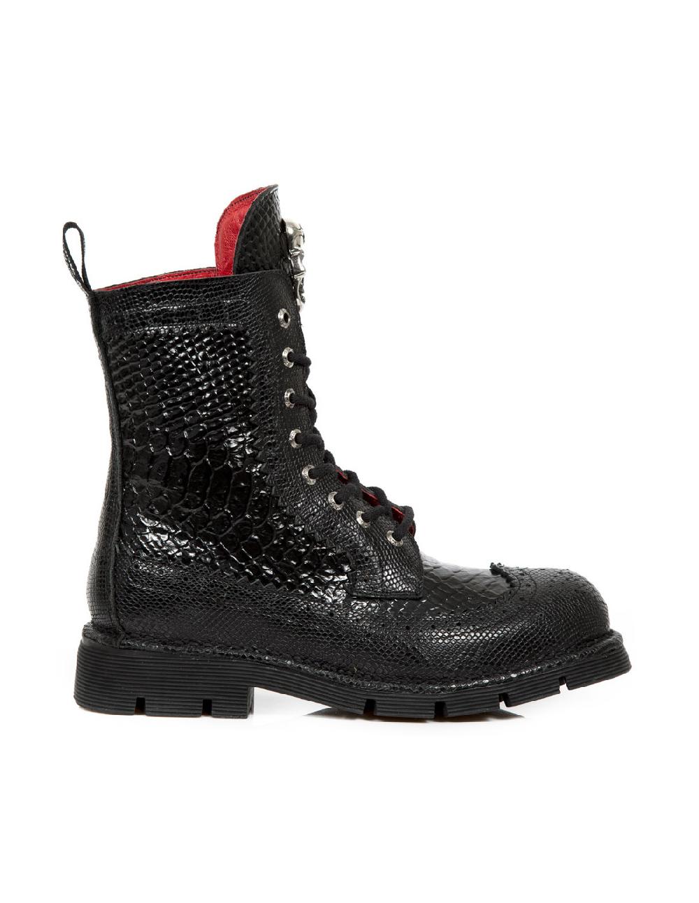 New Rock ANKLE BOOT METALLIC M-NEWMILI110-C9
