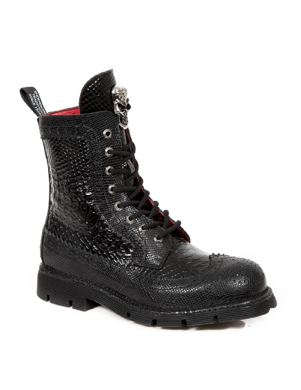 new rock ANKLE BOOT METALLIC M-NEWMILI110-C9