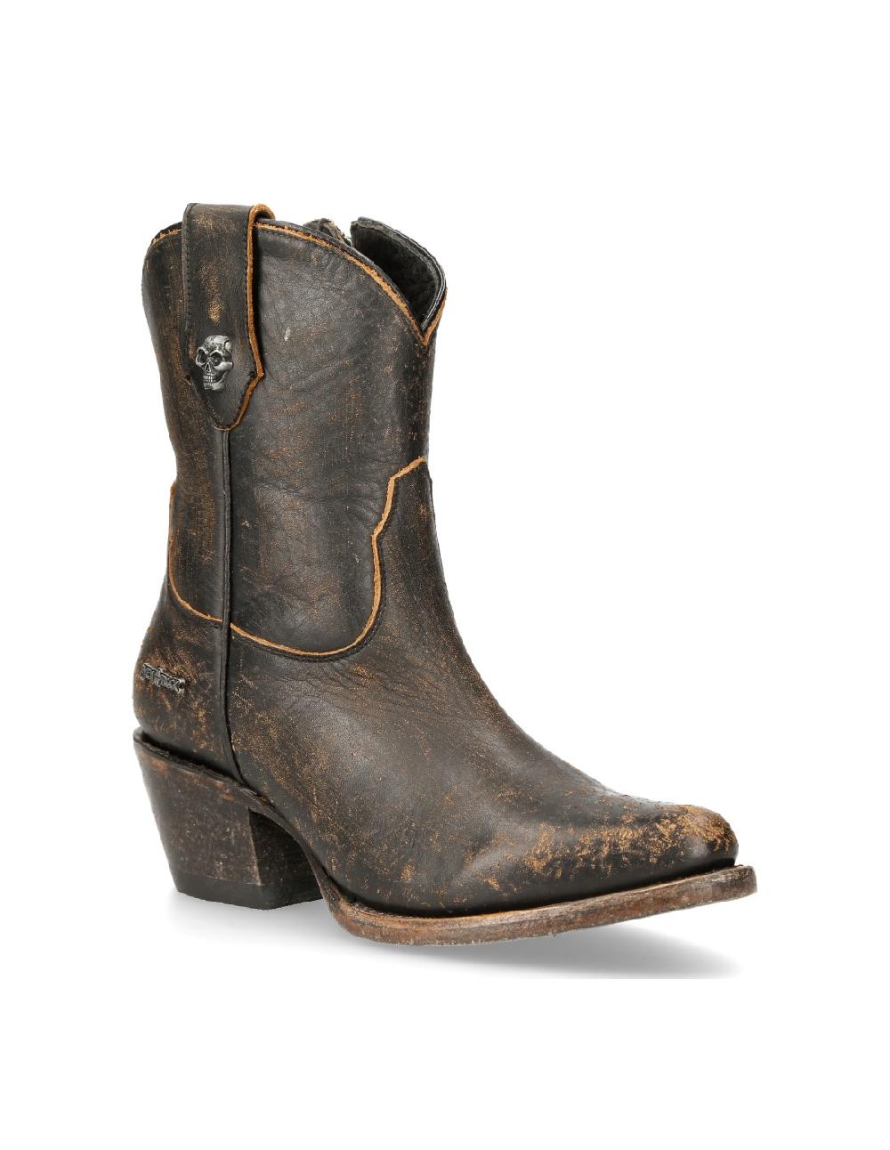 New Rock ANKLE BOOT MOKA SUELA M-WSTM006-S2