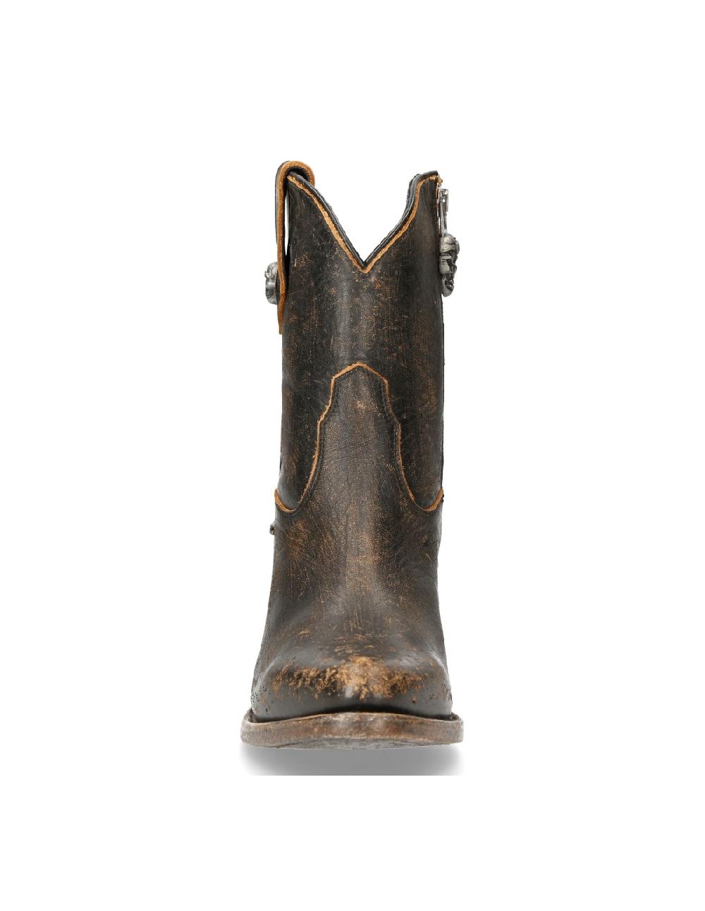 New Rock ANKLE BOOT MOKA SUELA M-WSTM006-S2