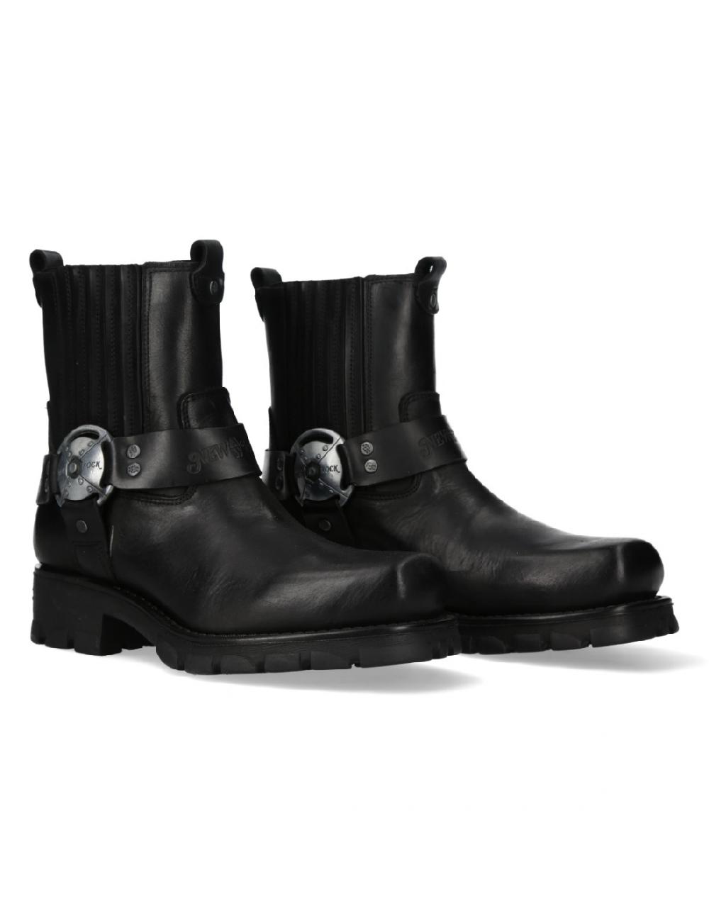 new rock ANKLE BOOT MOTORCYCLE M-7605-S1