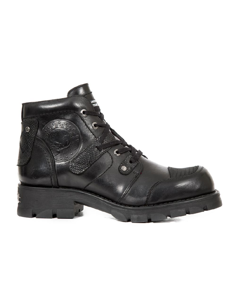 new rock ANKLE BOOT MOTORCYCLE M-7635-C1