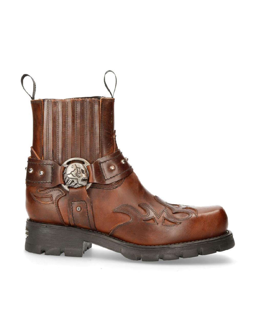 New Rock ANKLE BOOT MOTORCYCLE M-7637-C1