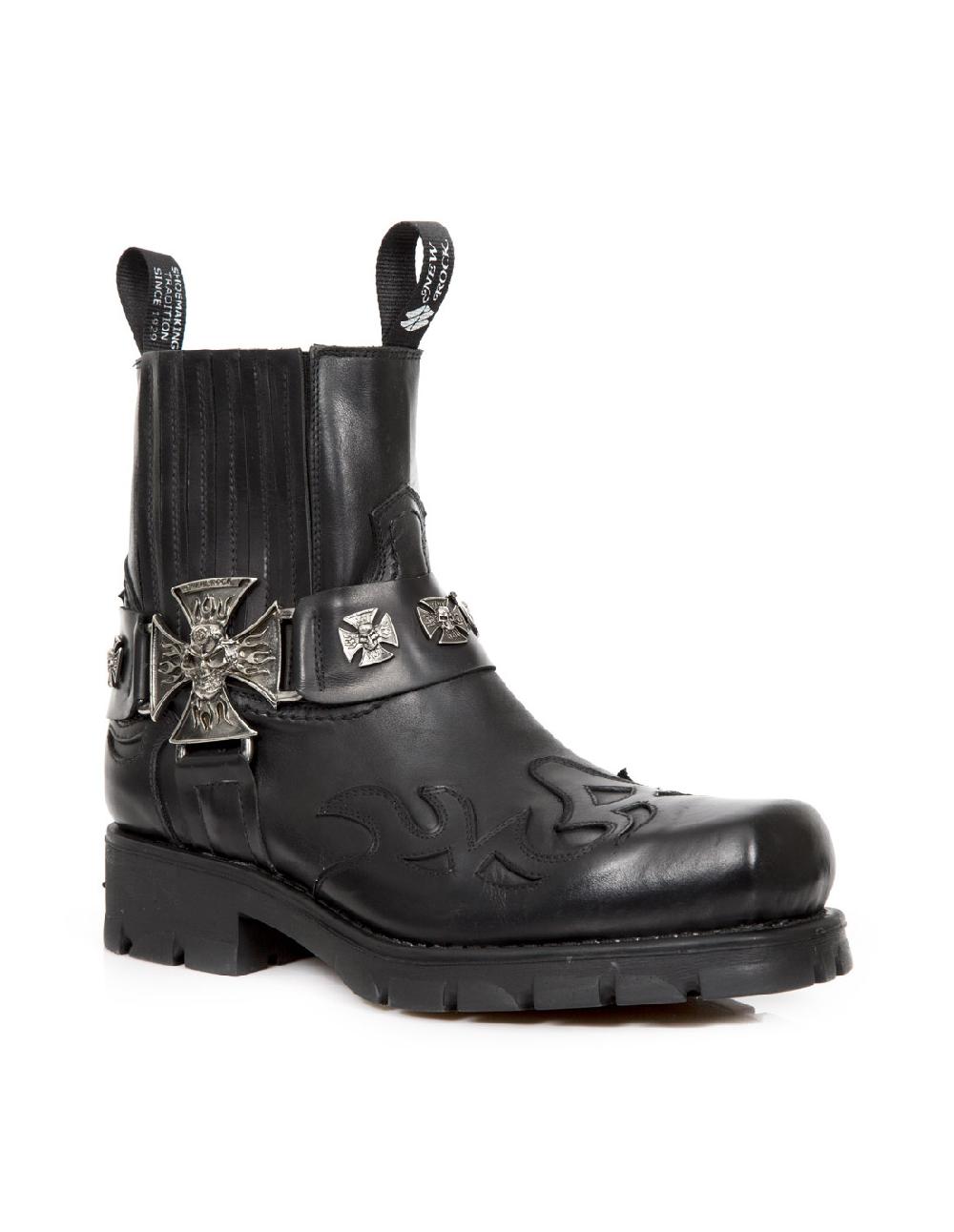 New Rock ANKLE BOOT MOTORCYCLE M-7647-C1