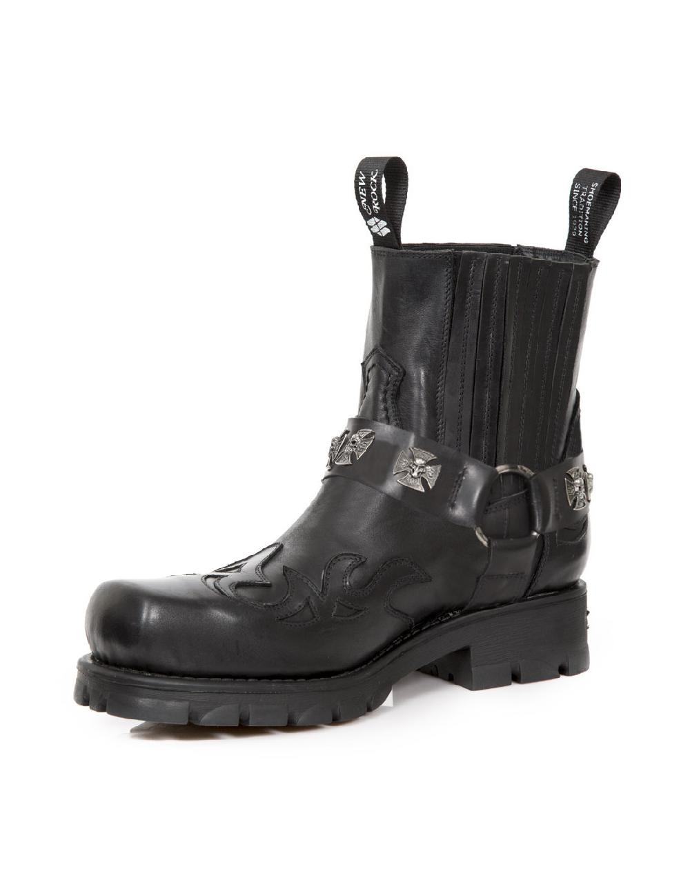 New Rock ANKLE BOOT MOTORCYCLE M-7647-C1