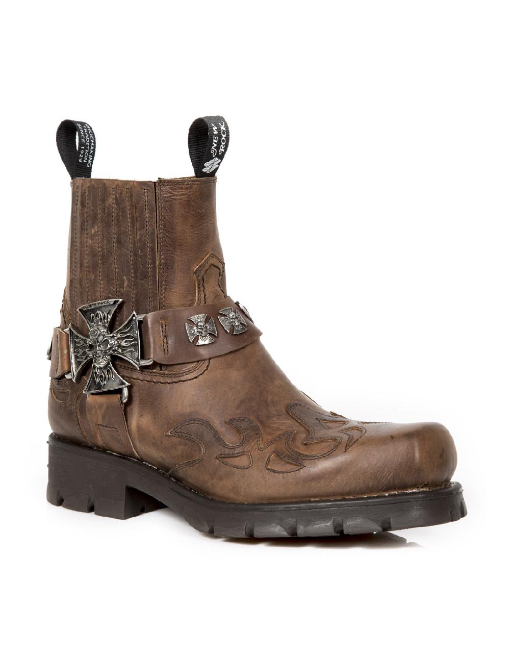New Rock ANKLE BOOT MOTORCYCLE M-7647-C2