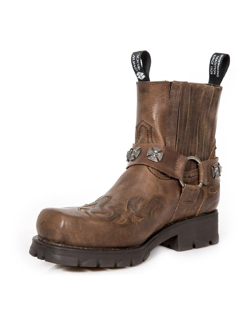 New Rock ANKLE BOOT MOTORCYCLE M-7647-C2