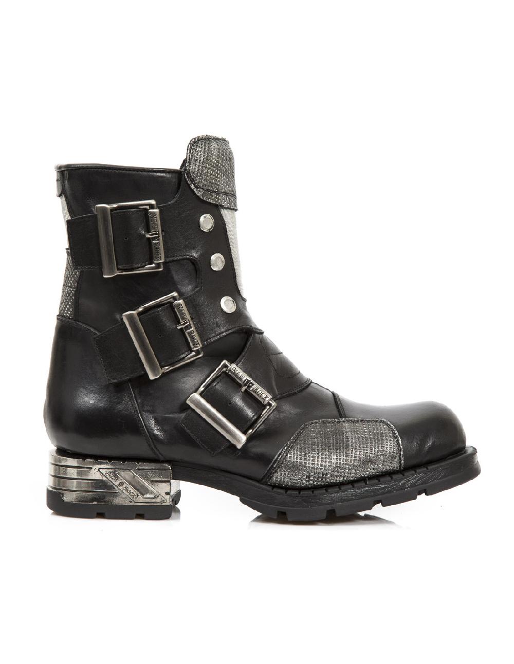 New Rock ANKLE BOOT MOTOROCK M-MR042-C1