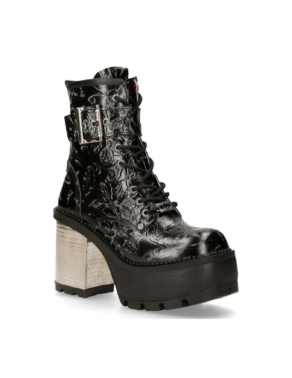 New Rock ANKLE BOOT SEVENTY M-SEVE03-C1