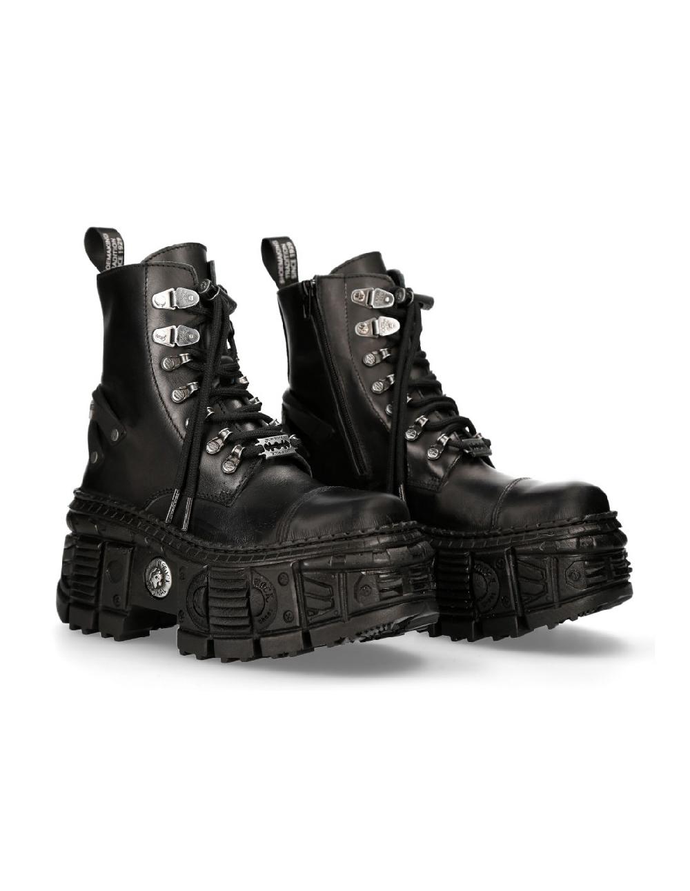 new rock ANKLE BOOT TANK M-WALL047-C1
