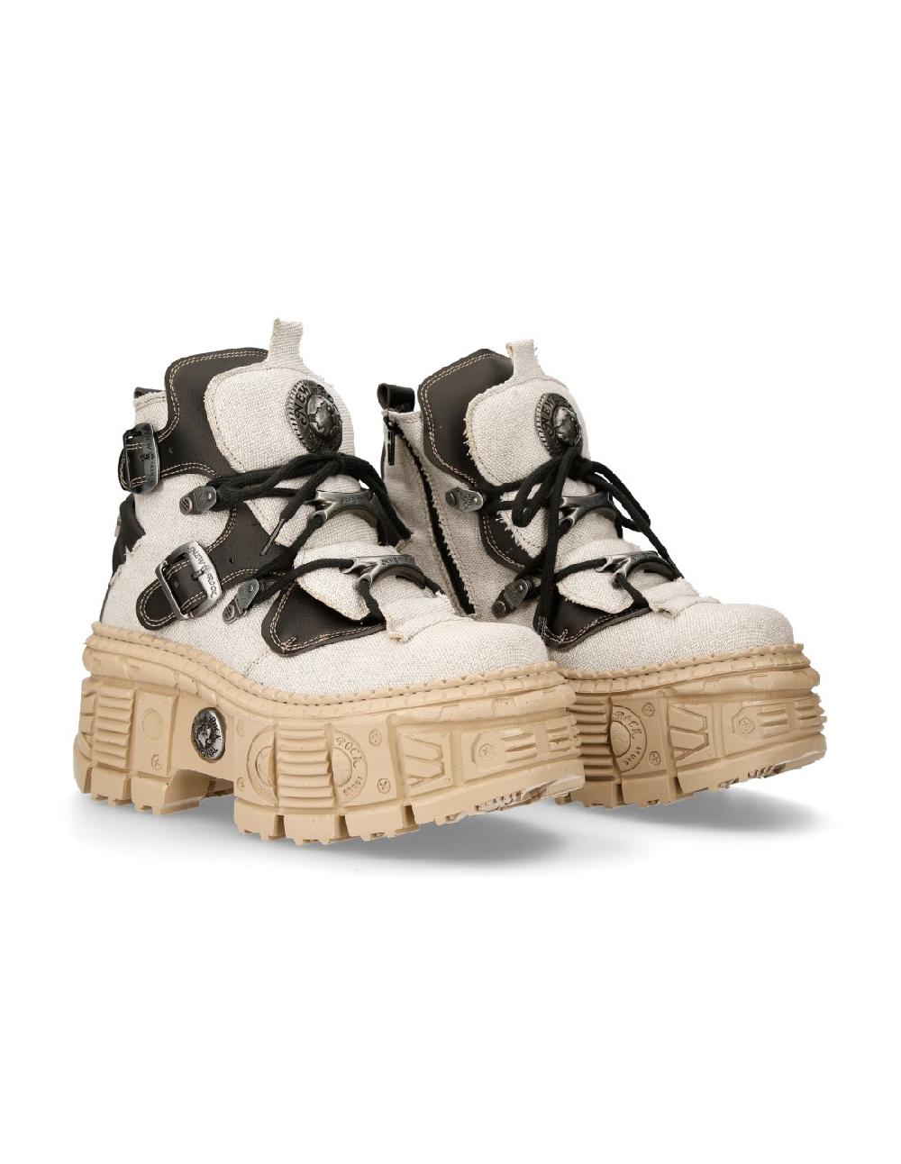 new rock ANKLE BOOT TANK M-WALL052-V3