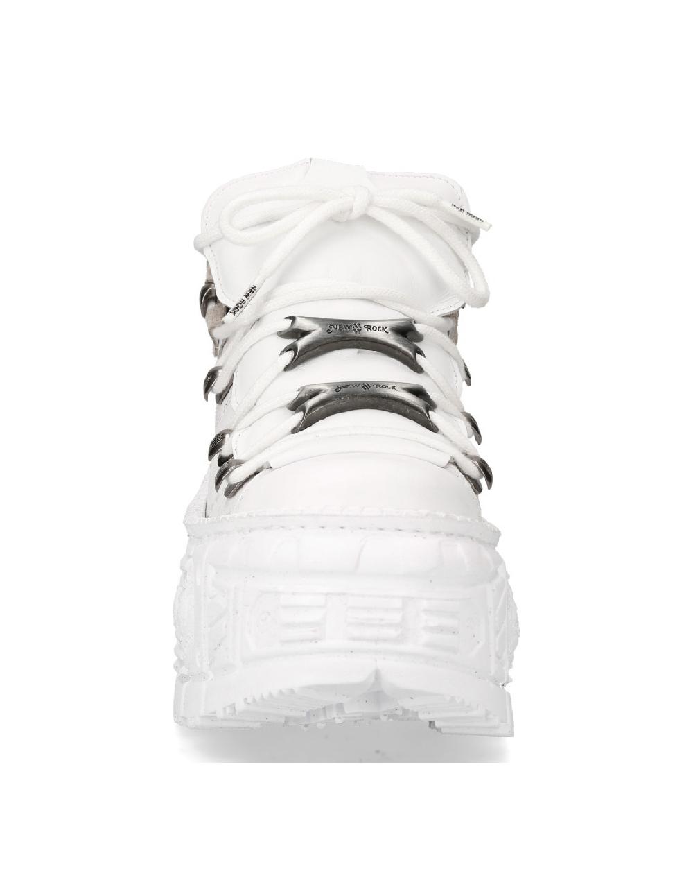 New Rock ANKLE BOOT TANK WITH LACES M-WALL106N-S1