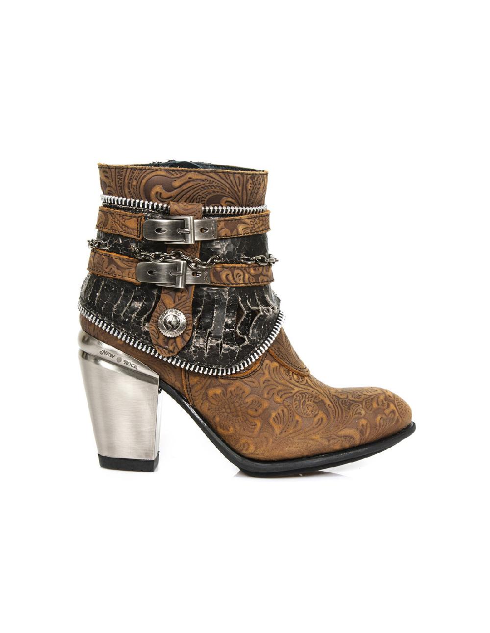 New Rock ANKLE BOOT TEXAS M-TX002-C12