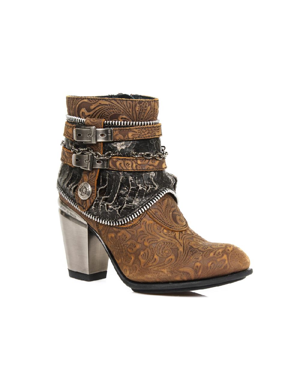 New Rock ANKLE BOOT TEXAS M-TX002-C12