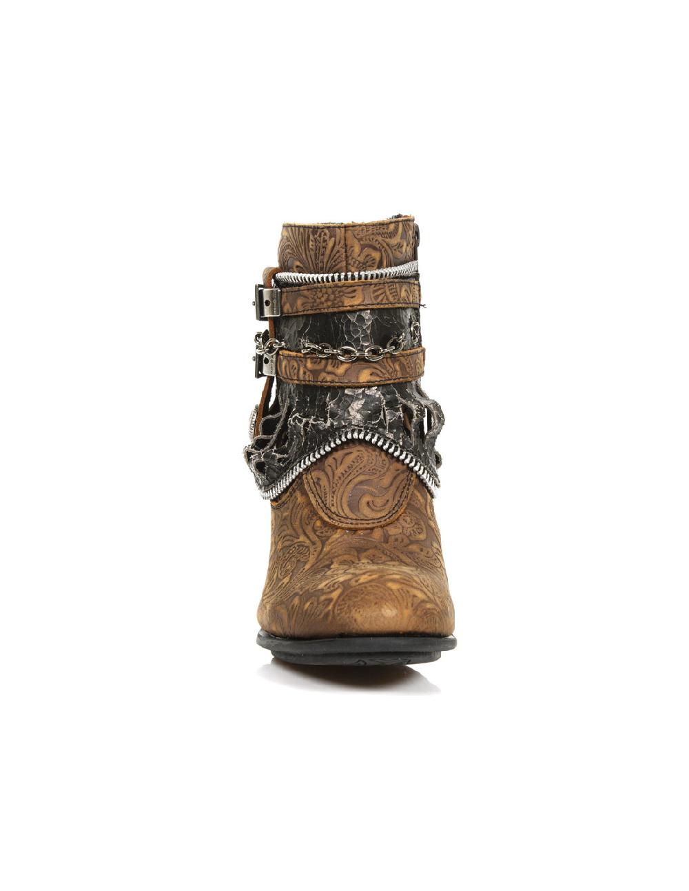 New Rock ANKLE BOOT TEXAS M-TX002-C12