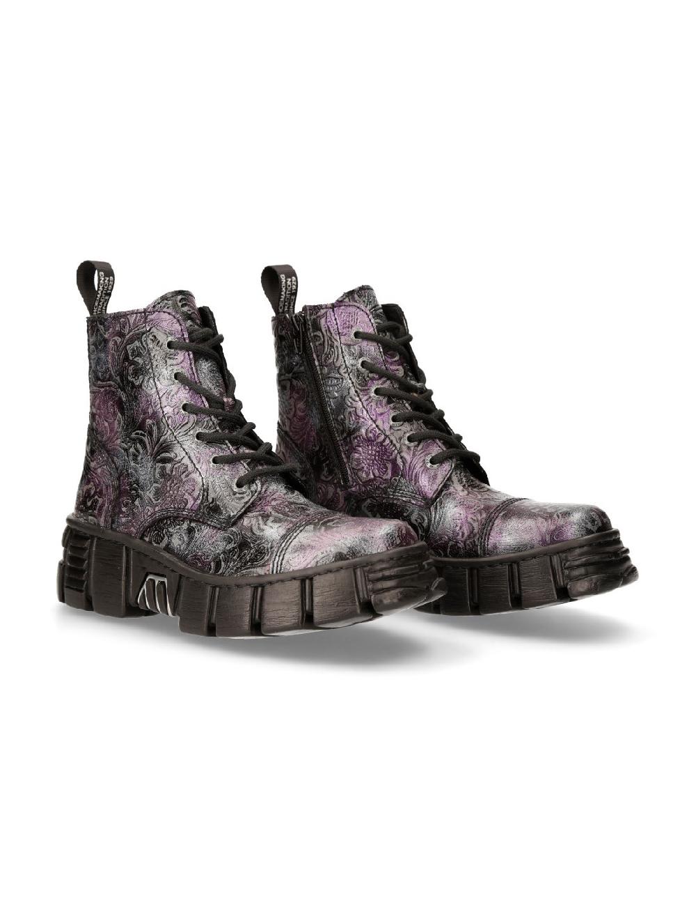 new rock ANKLE BOOT TOWER M-WALL005-V40