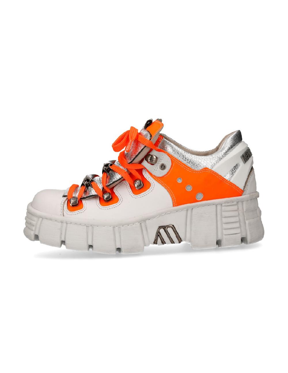 new rock ANKLE BOOT TOWER WITH LACES M-WALL001-C3