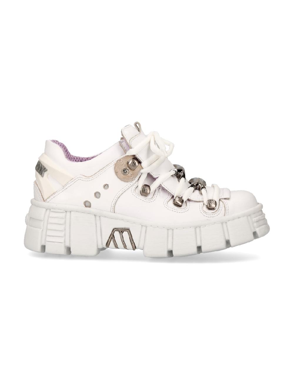 New Rock ANKLE BOOT TOWER WITH LACES M-WALL001-C7