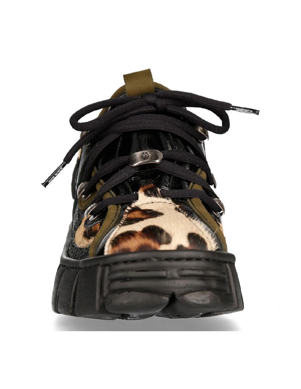 New Rock ANKLE BOOT TOWER WITH LACES M-WALL003-C10