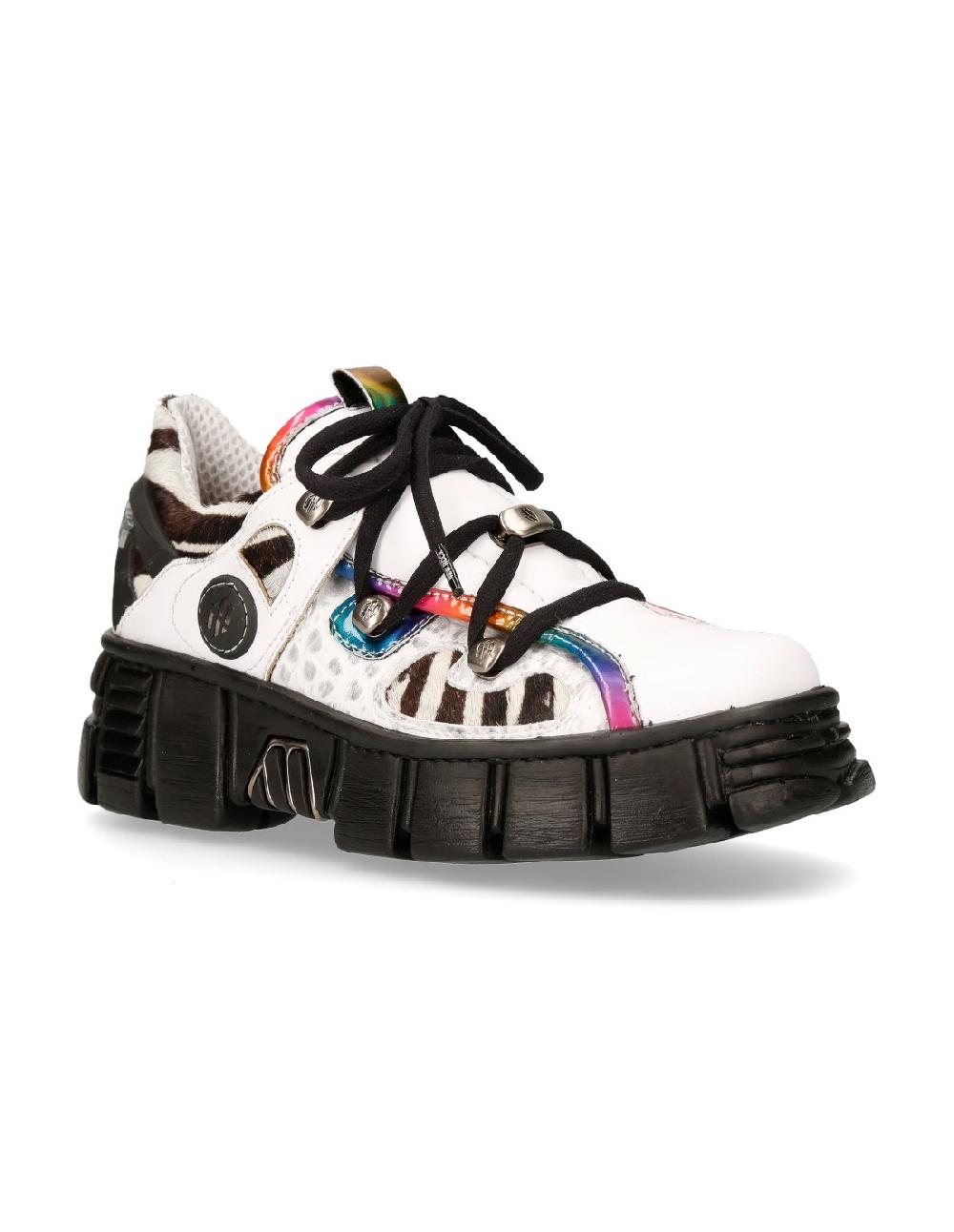 New Rock ANKLE BOOT TOWER WITH LACES M-WALL010-C2